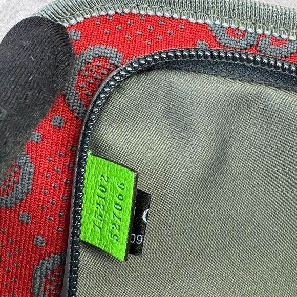 Gucci NEW Graphic Red Gray Men's Bag - Picture 11 of 14